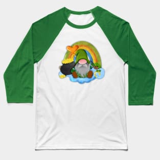 St. Patricks day Gnome Baseball T-Shirt